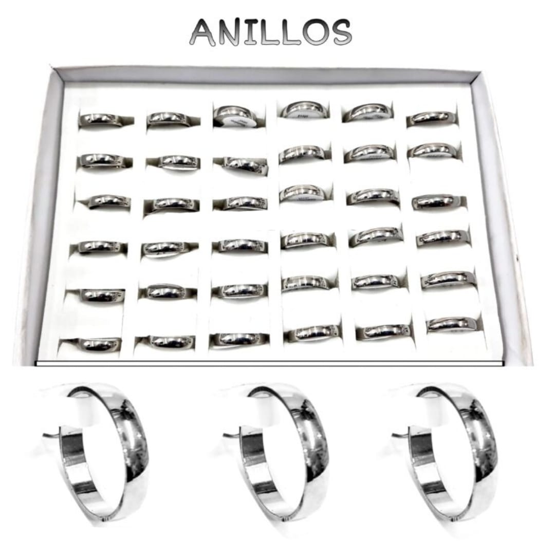 ANILLO POR CAJA ( 36 UNIDADES )