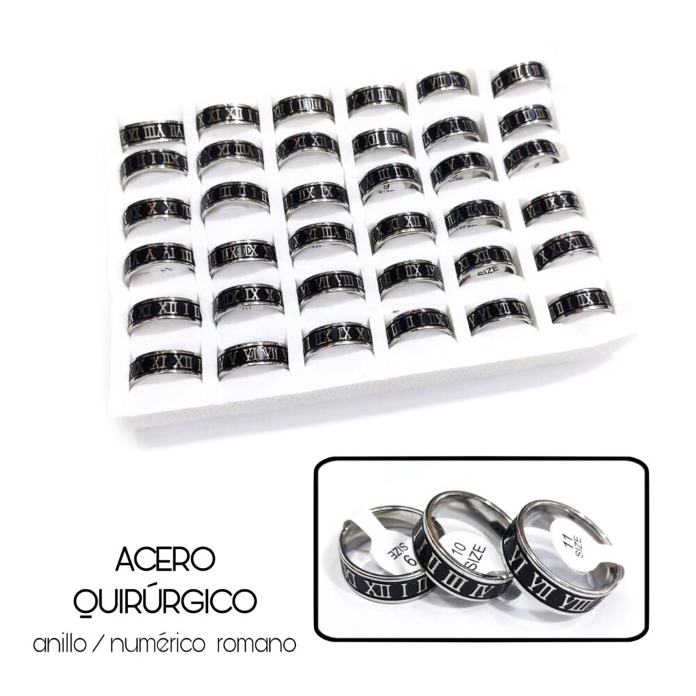 ANILLO POR CAJA ( 36 UNIDADES )