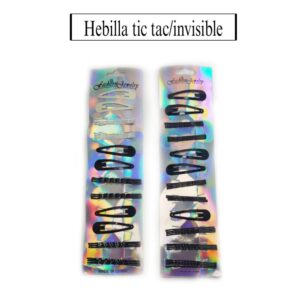 HEBILLA TIC TAC + INVISIBLE