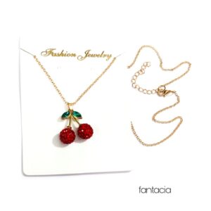 COLLAR DE CEREZA FANTASIA
