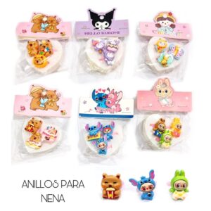 anillos para nena
